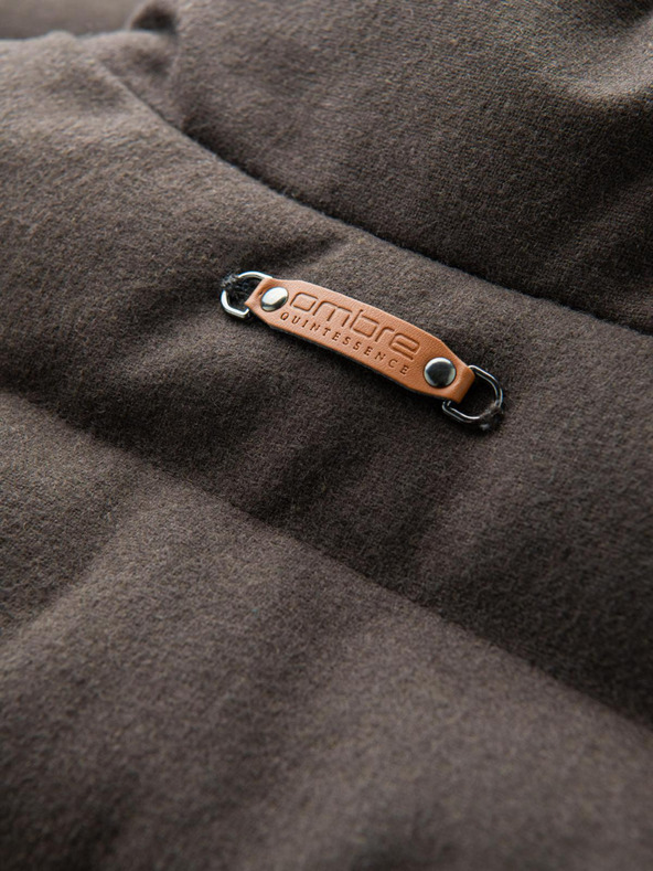 Ombre Clothing Мъжка ватирана жилетка с неонови акценти Ombre Clothing