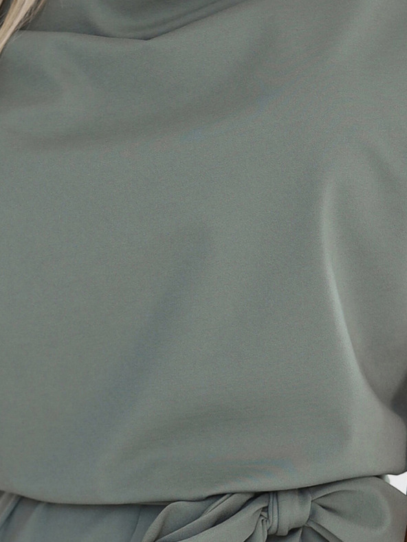 numoco Рокля Numoco ROXI с асиметрична пола и колан