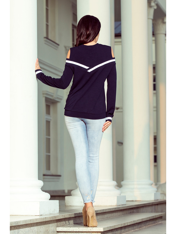 numoco Тъмносин дамски суитшърт Numoco