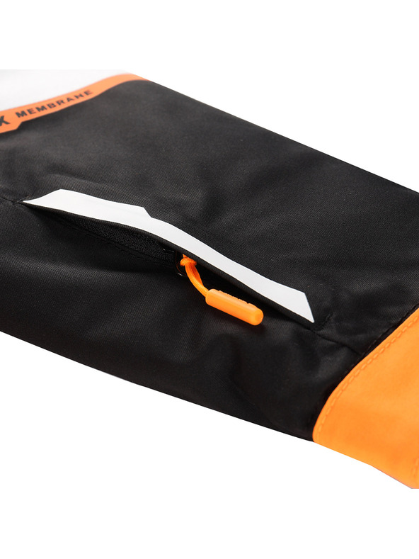 ALPINE PRO Детско ски яке с мембрана за сняг PTX ALPINE PRO DEARO неоново шокиращо оранжево