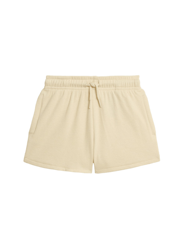Marks & Spencer Вафлени къси панталони с висок дял памук Marks & Spencer