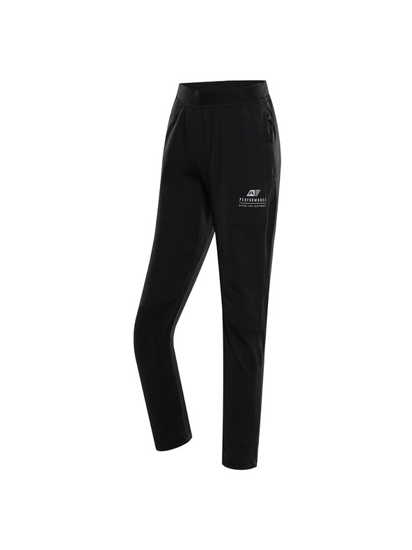 ALPINE PRO Детски бързосъхнещ панталон ALPINE PRO ZERECO черен