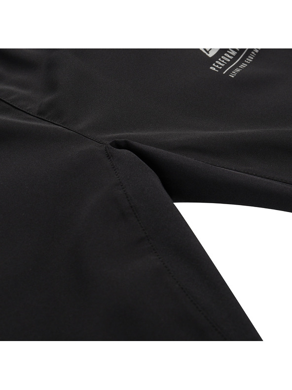 ALPINE PRO Детски бързосъхнещ панталон ALPINE PRO ZERECO черен