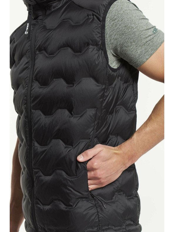 Tenson Мъжка пухена жилетка TENSON черна