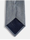 Marks & Spencer Тъкана вратовръзка от чиста коприна Marks & Spencer морско синя