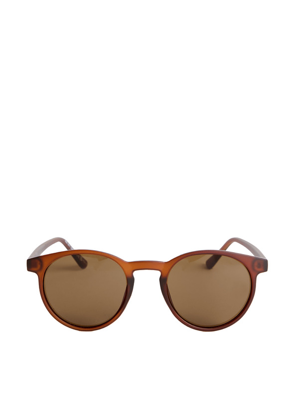 Marks & Spencer Кръгли слънчеви очила Marks & Spencer кафяво