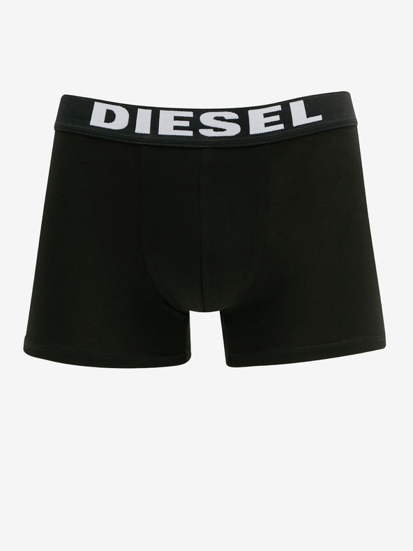 Diesel Комплект от три мъжки боксерки Diesel в червено и черно