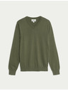 Marks & Spencer Пуловер от чист памук с V-образно деколте Marks & Spencer