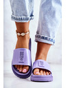 BIG STAR SHOES Модерни дамски чехли Big Star - светлолилави: