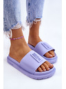 BIG STAR SHOES Модерни дамски чехли Big Star - светлолилави:
