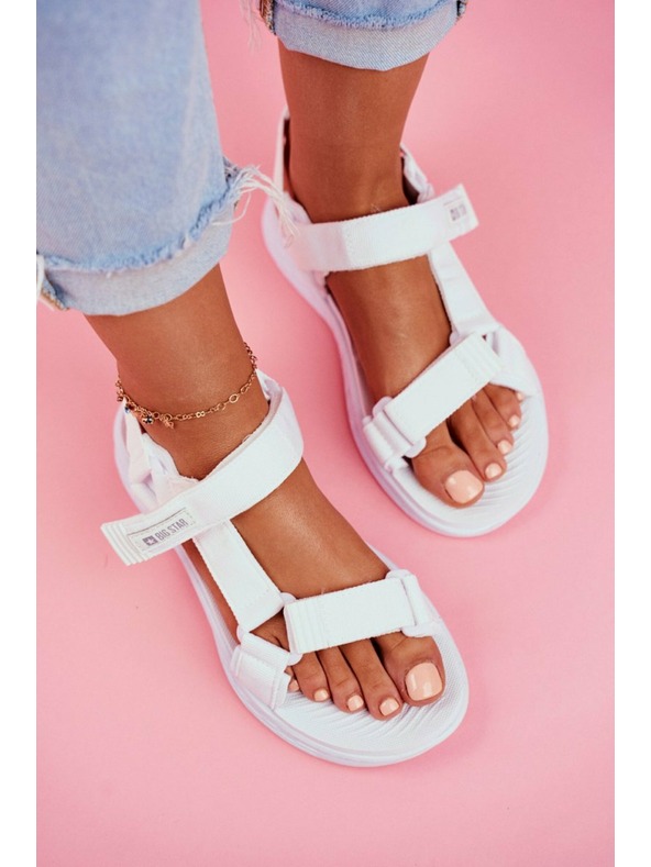 BIG STAR SHOES Дамски сандали Big Star White
