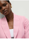 Marks & Spencer Едноредно сако, свободен силует Marks & Spencer розово