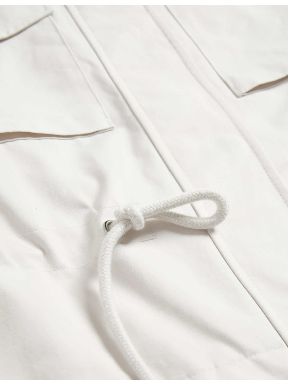 Marks & Spencer Функционален елек с висок дял памук Marks & Spencer бежово