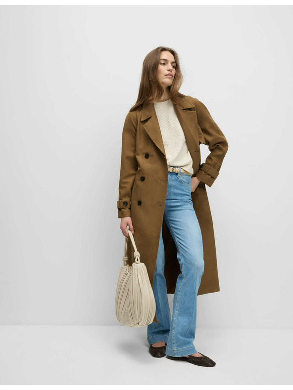 Marks & Spencer Дълъг двуреден тренчкоут Marks & Spencer