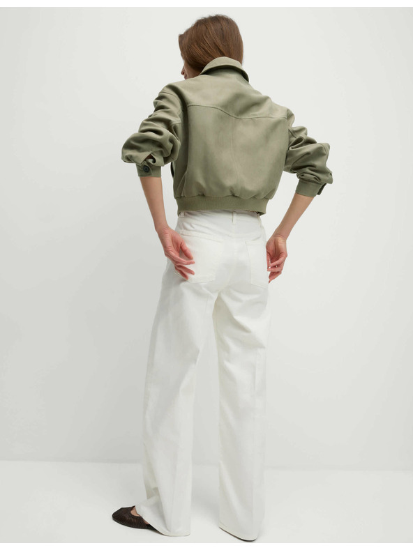 Marks & Spencer Велурено свободно яке Harrington Marks & Spencer кафяво