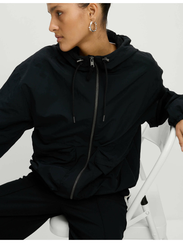 Marks & Spencer Лека дъждоустойчива яке с качулка Marks & Spencer черен