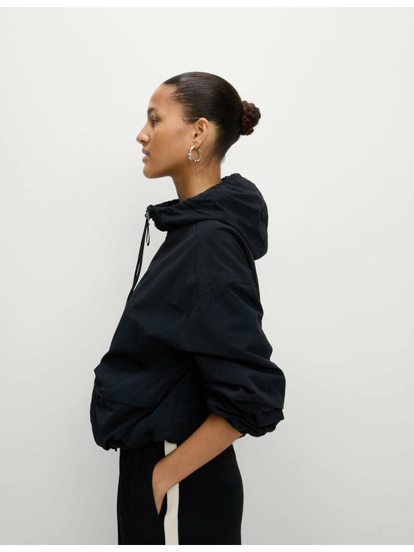 Marks & Spencer Лека дъждоустойчива яке с качулка Marks & Spencer черен