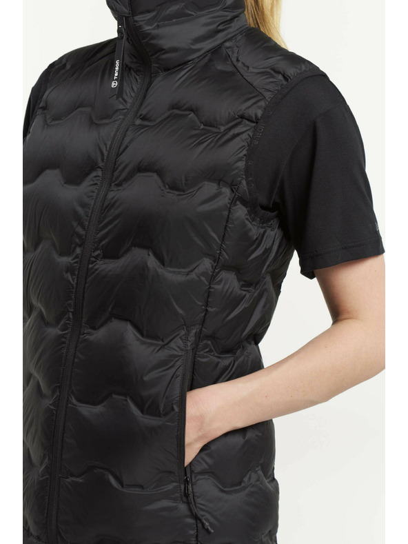 Tenson Дамски пухен елек TENSON черен