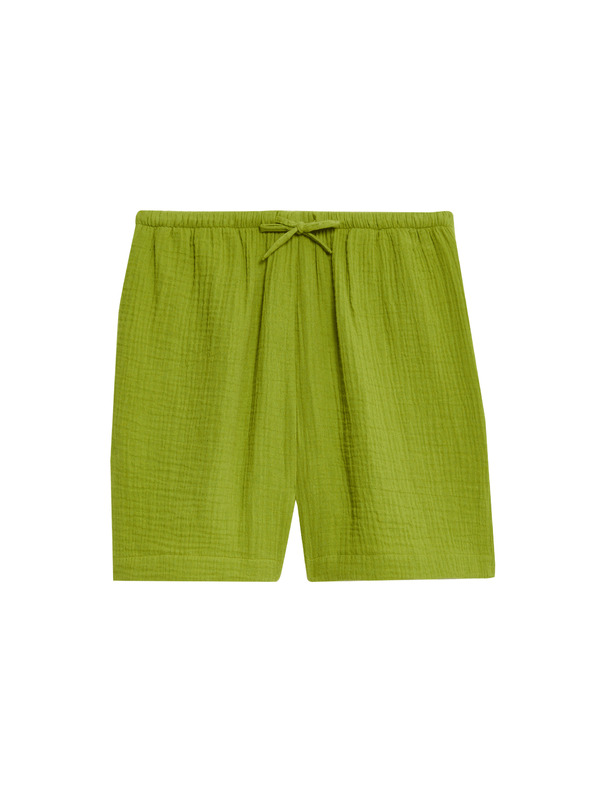 Marks & Spencer Шорти от чист памук Marks & Spencer зелено
