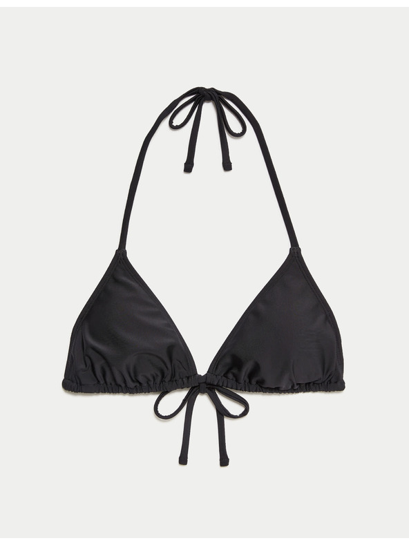 Marks & Spencer Триъгълен горен дял на бански Marks & Spencer черно