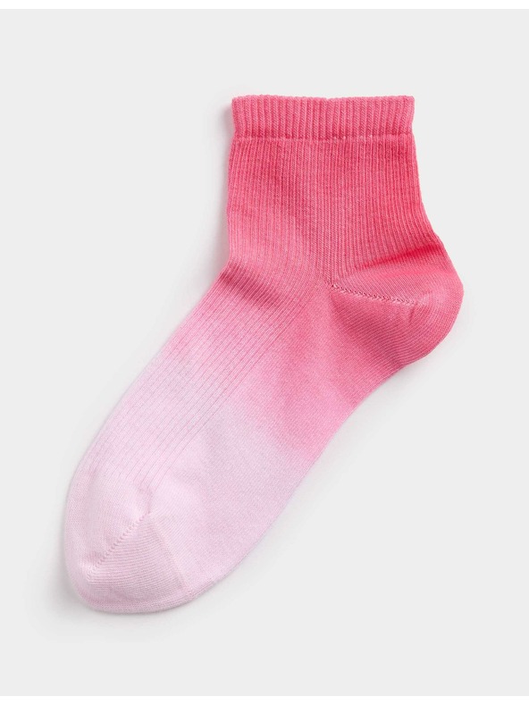 Marks & Spencer Глезенни чорапи Ombré с висок дял памук Marks & Spencer