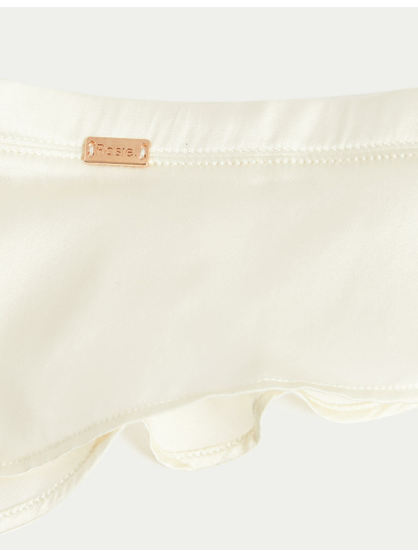 Marks & Spencer Копринени френски бикини Trousseau Marks & Spencer в кремаво