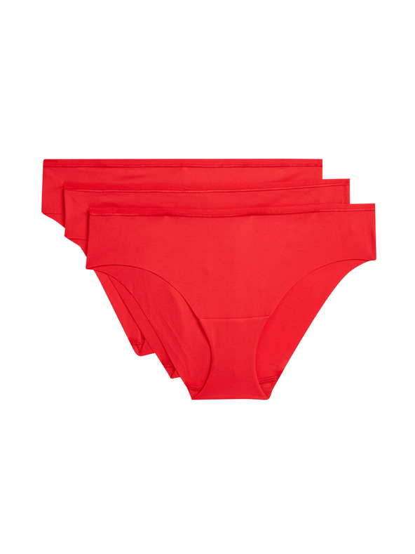 Marks & Spencer Бразилски безшевни бикини Flexifit™, 3 бр. в опаковка Marks & Spencer в червено