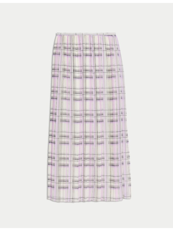 Marks & Spencer Карирана А-линия миди пола Marks & Spencer