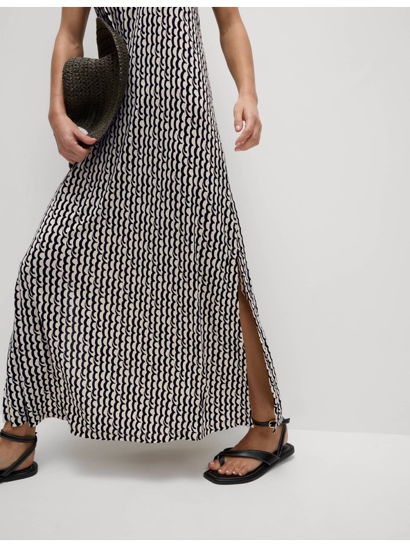 Marks & Spencer Трикотажни плажни миди рокли с принт Marks & Spencer