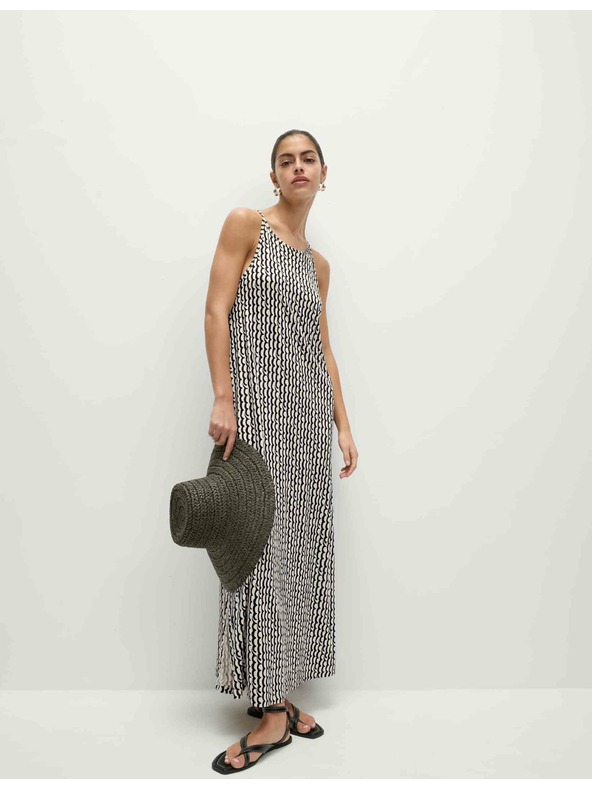 Marks & Spencer Трикотажни плажни миди рокли с принт Marks & Spencer