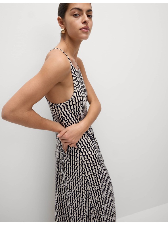 Marks & Spencer Трикотажни плажни миди рокли с принт Marks & Spencer