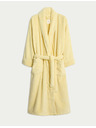 Marks & Spencer Фротиран халат от чист памук Marks & Spencer жълто