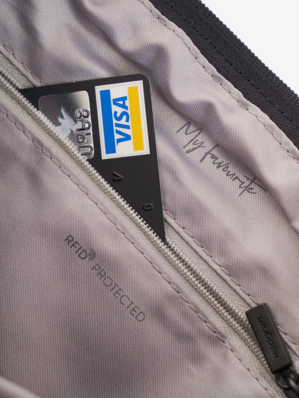 Hedgren Черна дамска чанта за кръст Hedgren Eye M