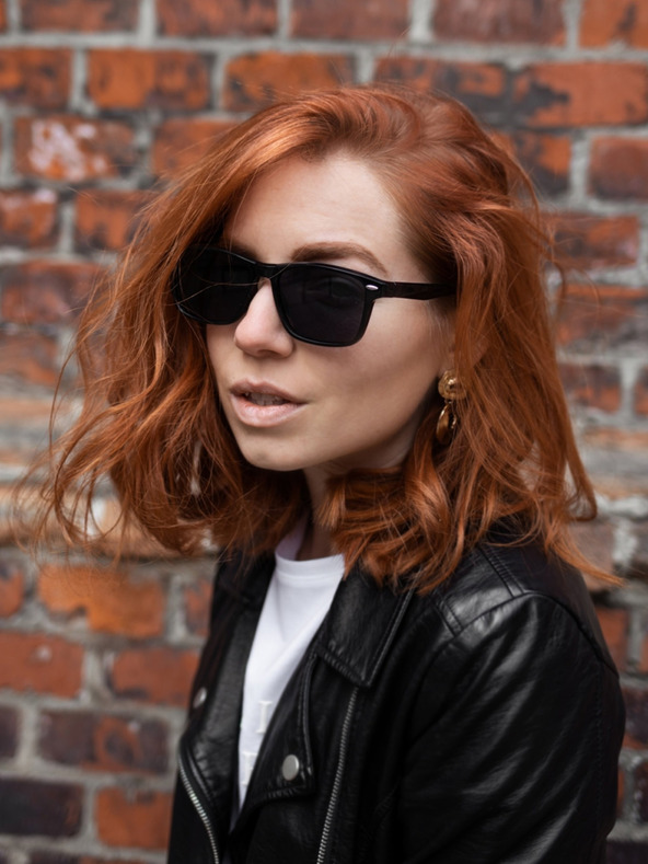 VEYREY VeyRey Слънчеви очила поляризирани Nerd Rudolf черни