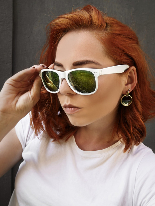 VEYREY VeyRey Слънчеви очила Nerd Mirrored Gold Очила