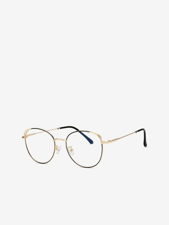 VEYREY VeyRey Очила за блокиране на синята светлина Oval Petronell Black Gold