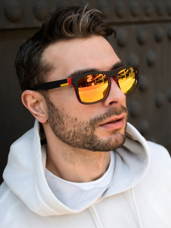 VEYREY Мъжки черни поляризирани слънчеви очила VeyRey Teo