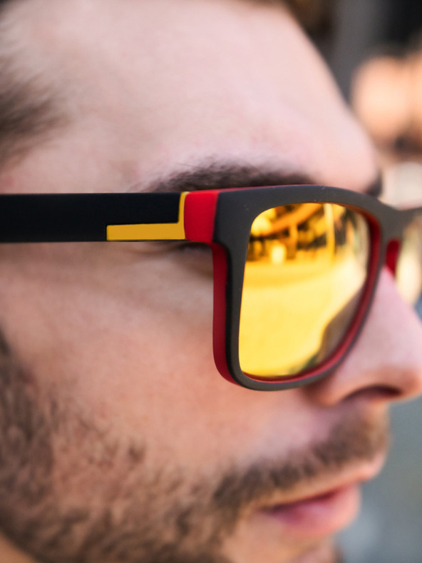 VEYREY Мъжки черни поляризирани слънчеви очила VeyRey Teo