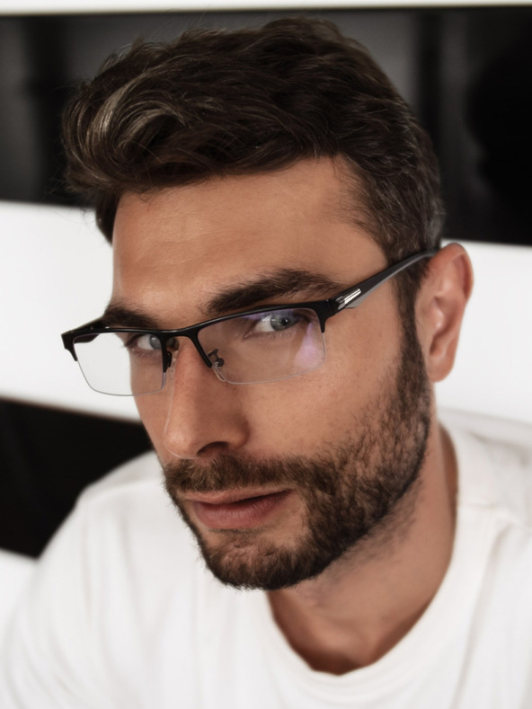 VEYREY VeyRey Очила за блокиране на синята светлина Square Sture Black