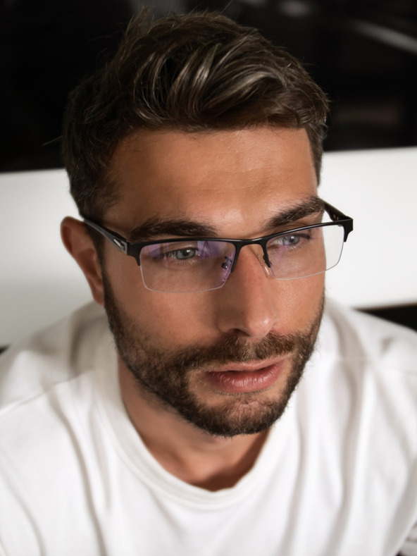 VEYREY VeyRey Очила за блокиране на синята светлина Square Sture Black