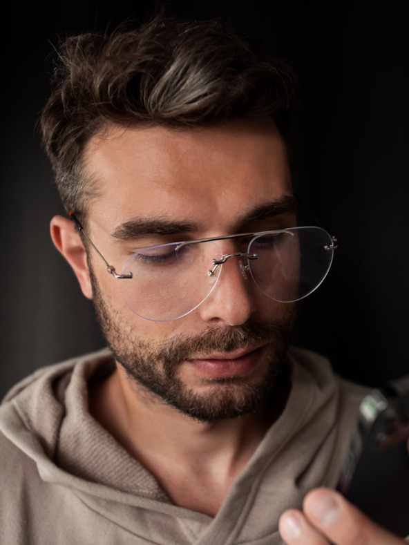 VEYREY Черни VeyRey Dag Очила за блокиране на синята светлина