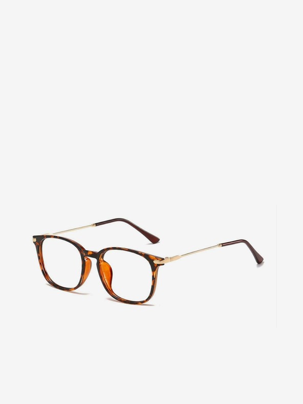 VEYREY VeyRey Очила за блокиране на синята светлина квадратни Orvar кафяви