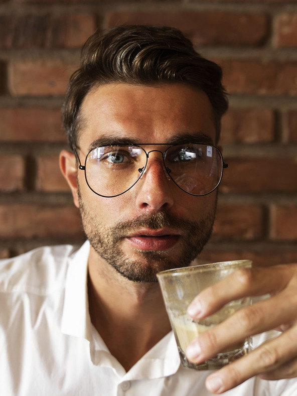 VEYREY Черни слънчеви очила VeyRey Bloss с блокиране на синята светлина