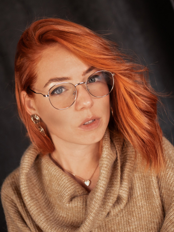 VEYREY Сини очила за блокиране на светлината в сребристо VeyRey Deug