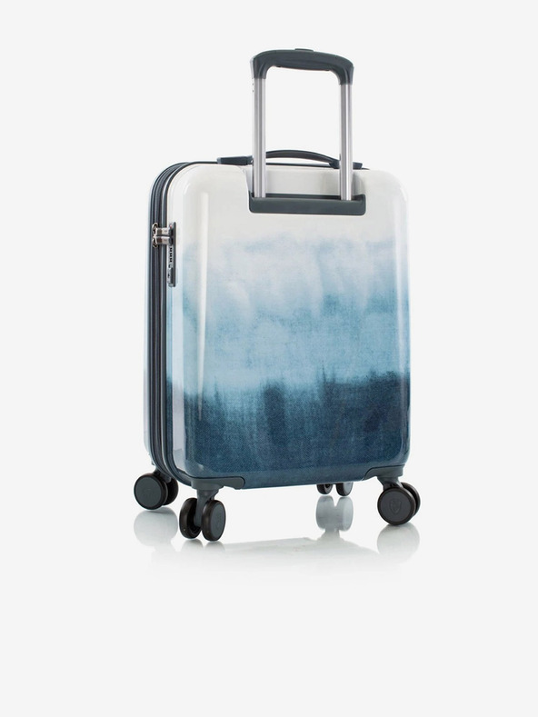 Heys Бяло и синьо Heys Tie-Dye Blue пътнически куфар S