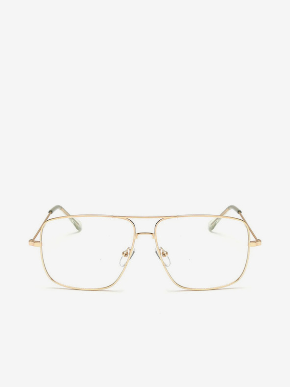 VEYREY Очила Edge с прозрачни стъкла в златисто VeyRey Miles