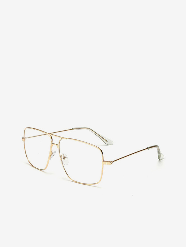 VEYREY Очила Edge с прозрачни стъкла в златисто VeyRey Miles