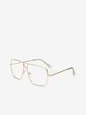 VEYREY Очила Edge с прозрачни стъкла в златисто VeyRey Miles