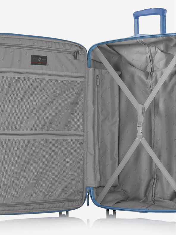 Heys Комплект от три сини пътнически куфара Heys Xtrak S,M,L