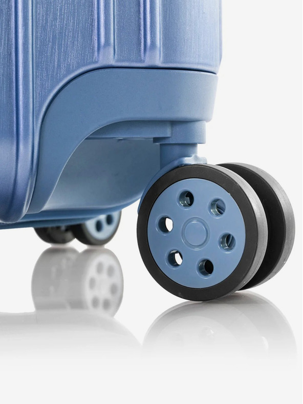 Heys Комплект от три сини пътнически куфара Heys Xtrak S,M,L